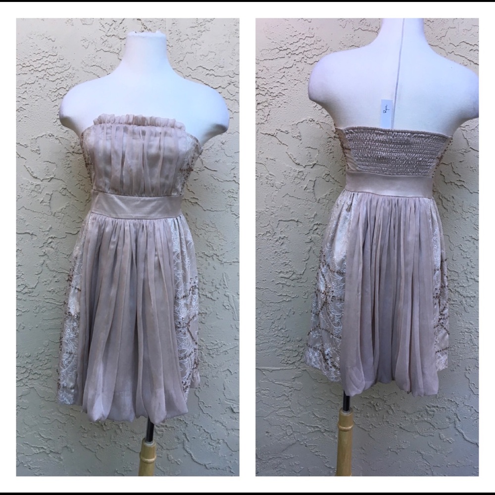 Final Sale Strapless Dress By Ryu - Picture 2 of 4